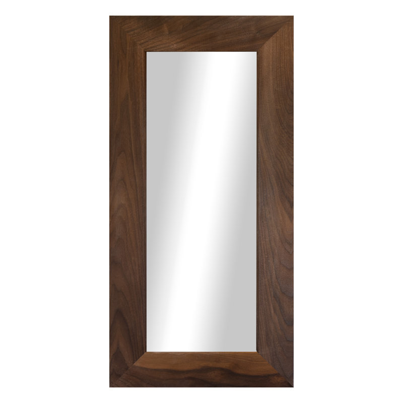 Rayne Mirrors Ozark Hardwood Mirror Walnut, 33" x 18"