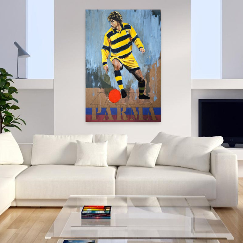 Art contemporain, art contemporain abstrait, H 48 po x l 32 po