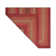Burkleigh Farmhouse Braided Red Jute Area Rug
