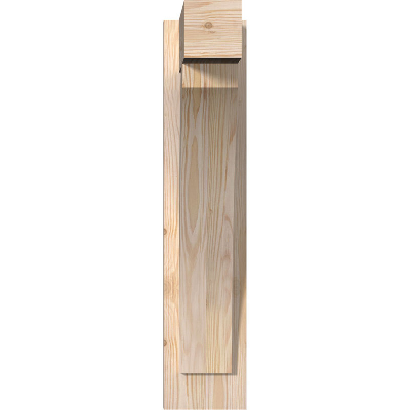 Bloc de bois rustique Thorton, P 18 po x H 26 po, Sapin Douglas de 5 1/2 po (lisse)