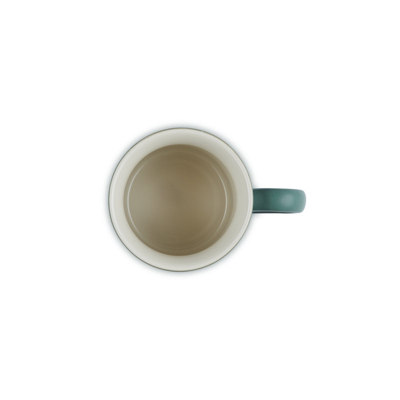 Le Creuset Stoneware Mug, 14Oz., Sea Salt, Green