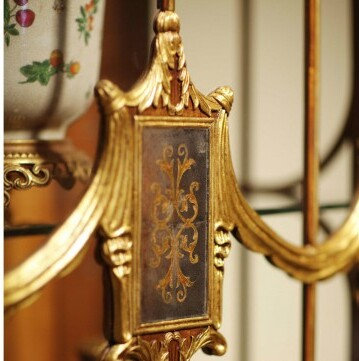 Versailles Lighted Curio Cabinet