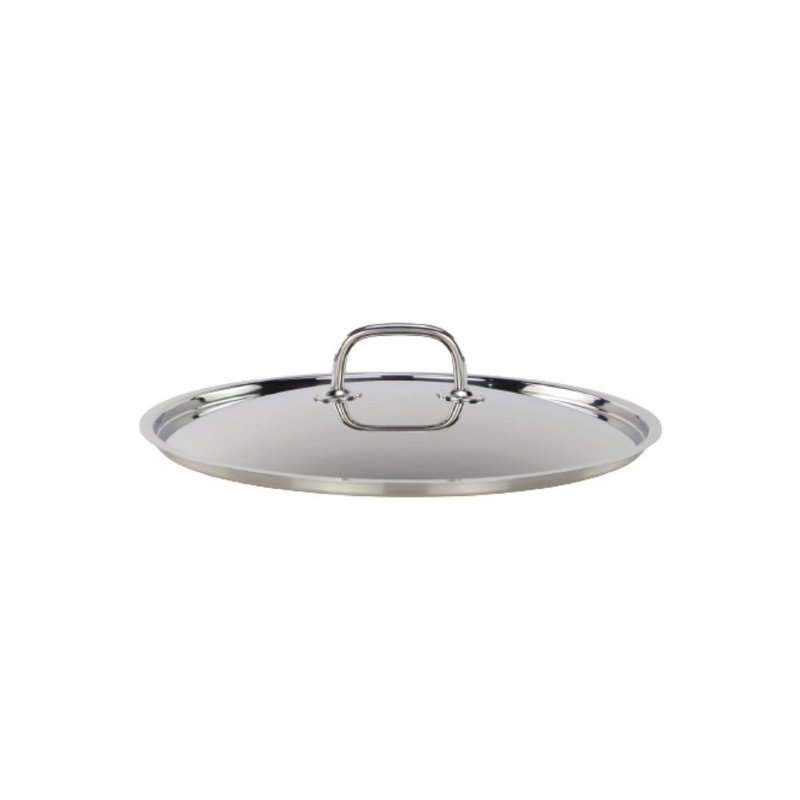 Couvercle en acier inoxydable Tuxton Tuxsteel, L 11,75 po