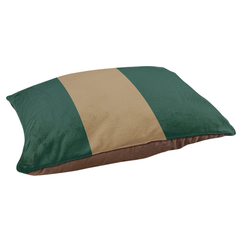 Coussin Atlanta, Très grand (l 50 po x P 40 po x H 7 po), Green/Gold/Green