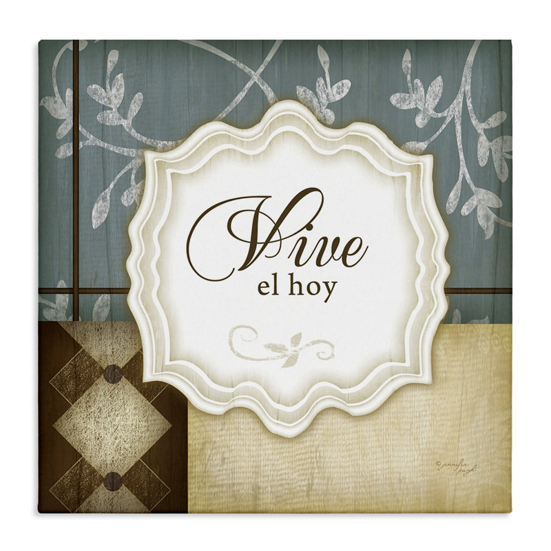 Art mural sur toile Vive el Hoy Tradicional par Jennifer Pugh, H 24 po x l 24 po