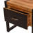 Aria-Jai Solid Wood Top End Table