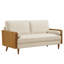 Kellan Performance Velvet Sofa In Walnut Alabaster-105770602-105770606-105770603