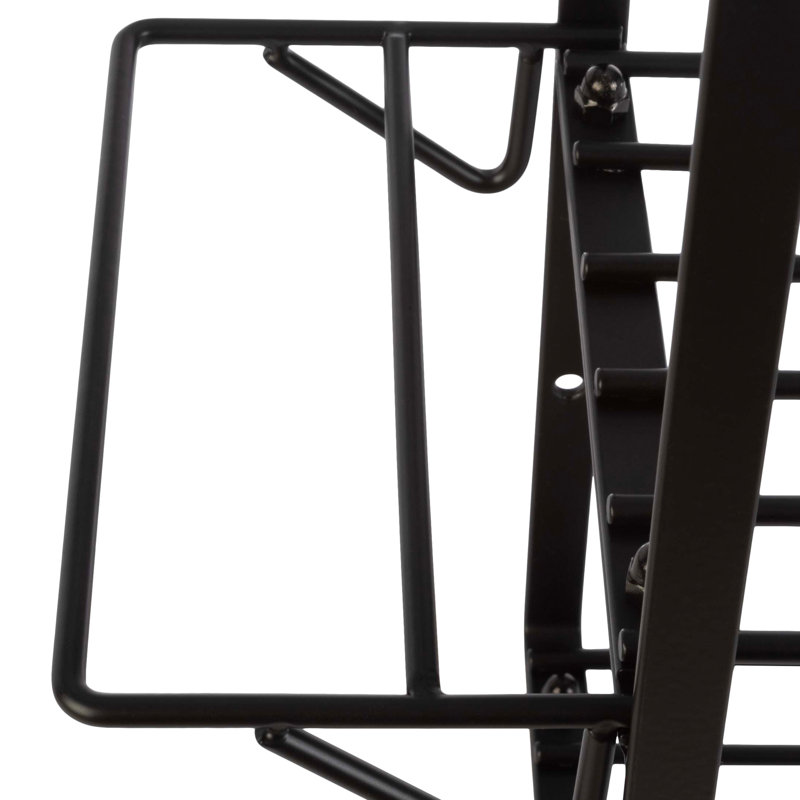 Stalwart Black Steel 3-Tier Power Tool Organizer Shelving