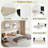 Wooden Floating Platform Bed With Led Lights And Built-in Nightstands-2113322786-2113322785