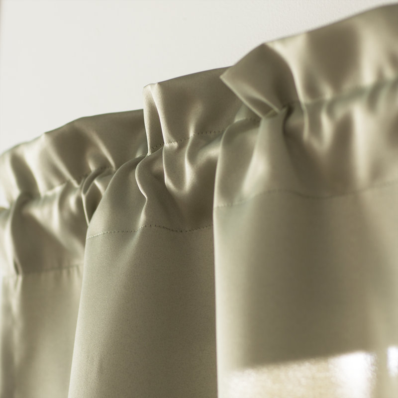 Cantonnière à passe-tringle Wayfair Basics®, ISE