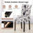 Set Of 2 Tufted Dining Parsons Chair