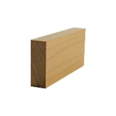 Square Stock 2" Wide x 3/4" S4S Trim. Unfinished