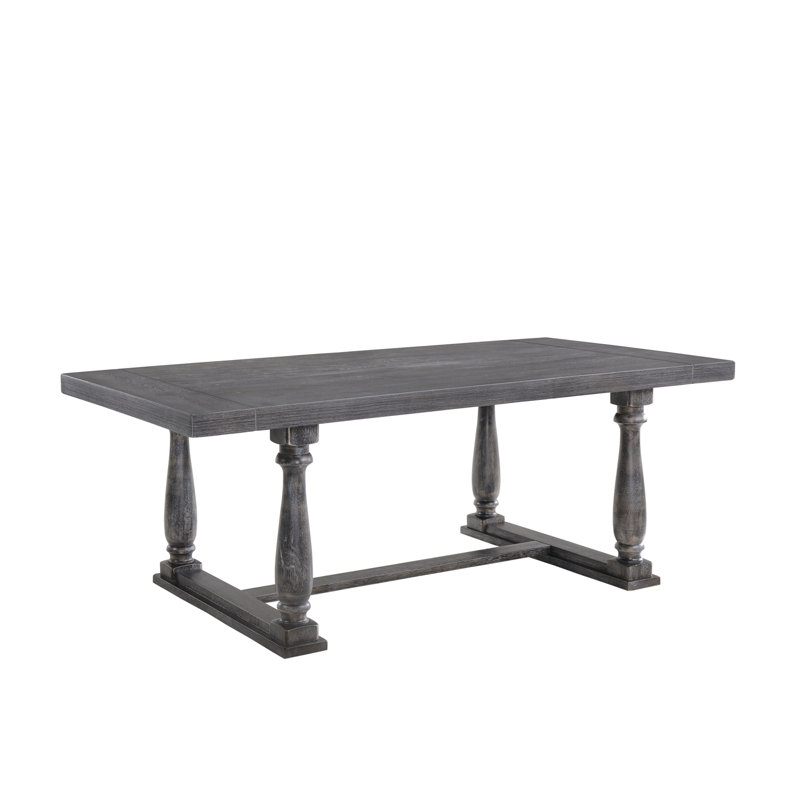 Weathered Oak Dining Table