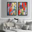 «Max Out I» par Vincent Van Gogh - ensemble de 2 reproductions d'art encadrées-427176907-427176908-482300243