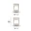 Godfree 1 - Drawer Spindle Nightstand (Set Of 2)-1820139430