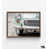 Cadre photo brun simple sans passe-partout