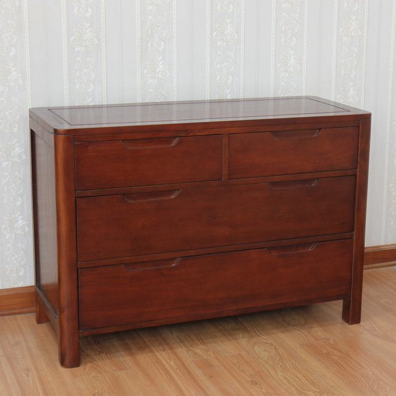 SP Solid Wood 110 cm W Chest of 4 Drawers