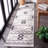 Oumar Area Rug in Ivory/Black-879623467