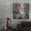  «Capri» par Allan Friedlander, art mural en métal, 36 po x 36 po