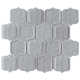 Mirabella 3" x 4" Glass/Natural Stone/Ceramic Grid Mosaic Tile