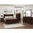 Classic Full Bed In Warm Cappuccino - Bedroom Charming Addition Finish Enhance Decor-566318656