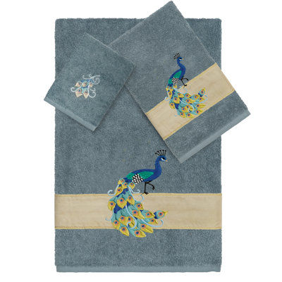 3 Piece 100% Turkish Cotton Towel Set