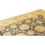 High-Quality Hand-Knotted Black And Gold Area Rug
