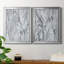 Marbré blanc III - ensemble de 2 impressions sur toile encadrées-1523288004-1523288006