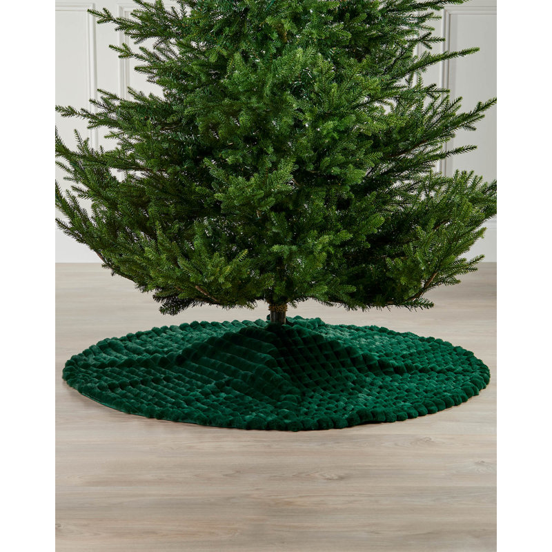 Faux Fur Tree Skirt