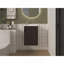Lavabo pour salle de bain Hudson, noir-878445650