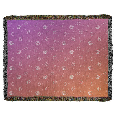 Couverture en coton tissé Katelyn Elizabeth