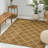 Machine Woven Oriental Area Rug