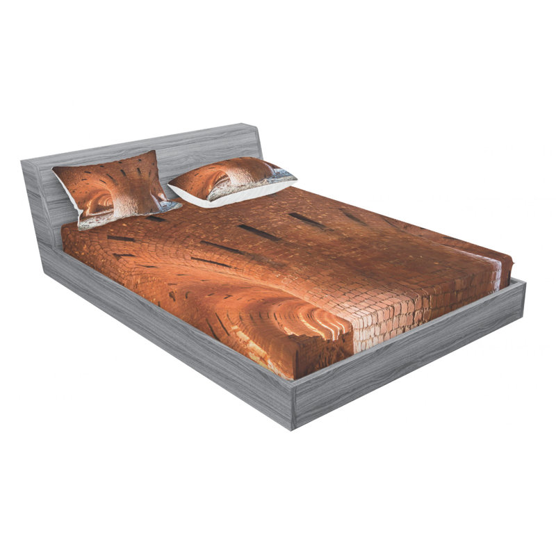 Microfiber Sheet Set, Queen Sheet Set with Fitted Sheet