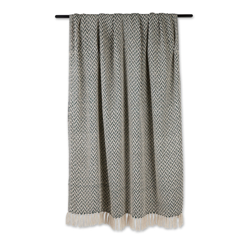 Jeté 100% coton , Vert