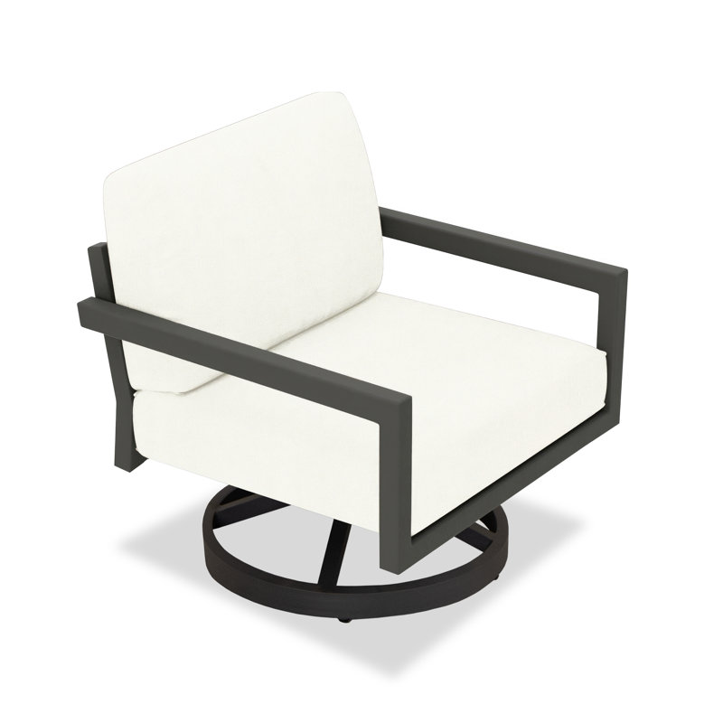 Pacifica Outdoor Rocker Chair, Canvas Natural Sunbrella® Canvas, Slate