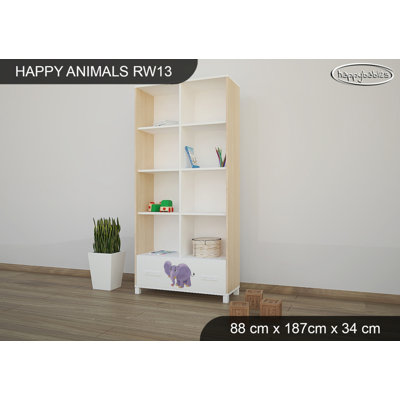 187 cm H X 88 cm W Kids Cube Bookcase
