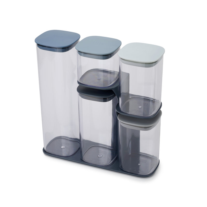 Joseph Joseph Podium 5 Piece Storage Jar Set with Stand