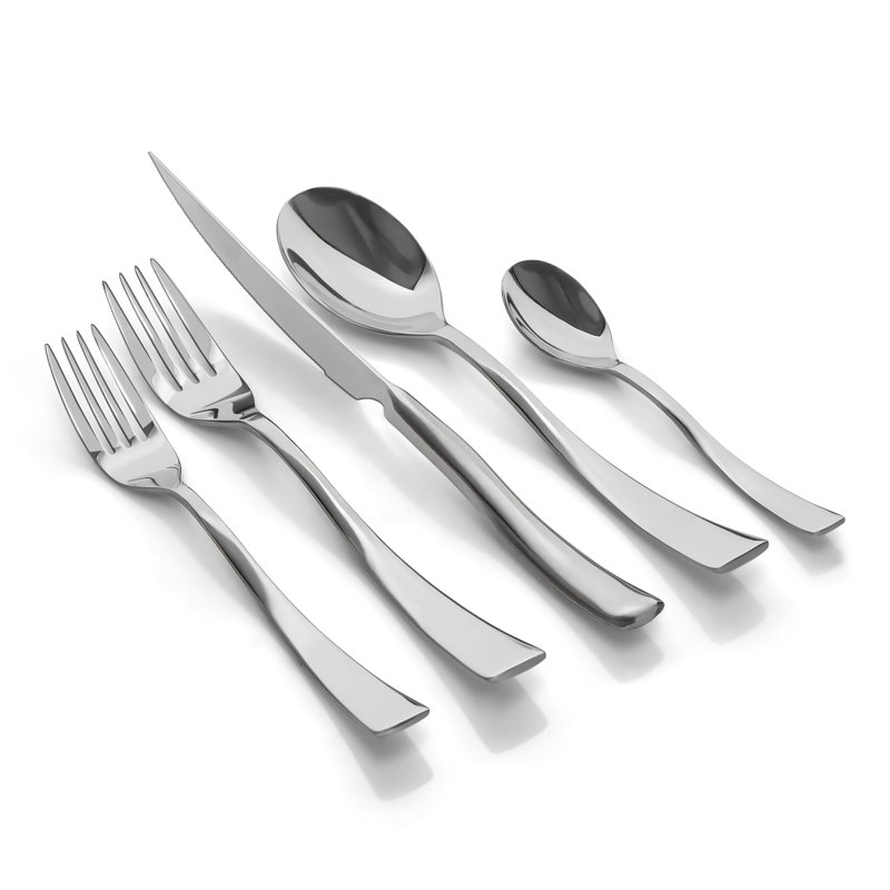 Cobra Flatware Set, Service for 4, Silver