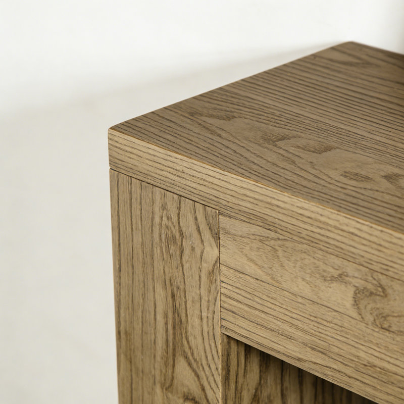 Retro Minimalist Practical Console Table, 31.5" H x 47.24" W x 11.81" D