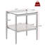 Tables d'appoint en verre trempé avec tablette Finkelstein-105688589-105688592