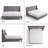 Melaya Wingback Upholstered Platform Bed Frame-640475836-653332743