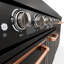Îlot de cuisine extérieure modulaire Rylan avec barbecue au gaz, évier et réfrigérateur à boissons, brûleurs en acier inoxydable, station de barbecue pour jardin