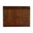 Floating Curved Chestnut Bedside