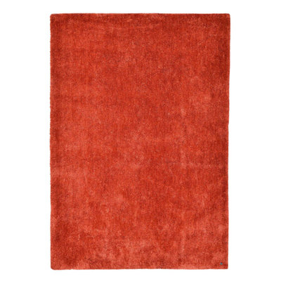 Solid Colour Hand Tufted Shag Area Rug