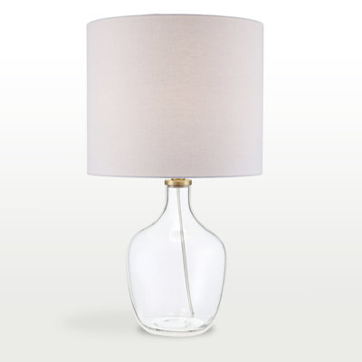 Lampe de table cylindrique à 1 lumière Aven