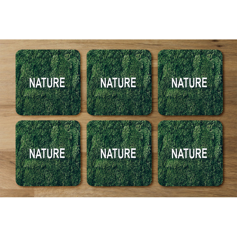 Dueitt Square 6 Piece Coaster Set