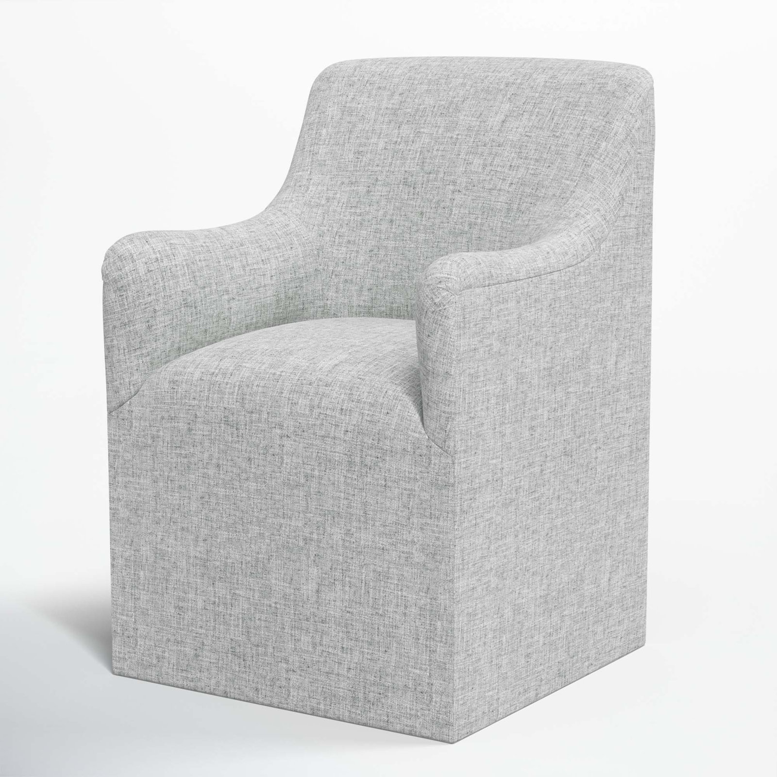 Howth Dining Armchair, Zuma Pumice Textured Linen