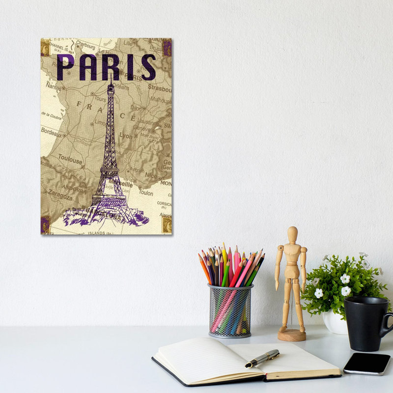 City Stops I 1 Piece Wrapped Canvas Wall Art, 20.32 cm H x 30.48 cm W