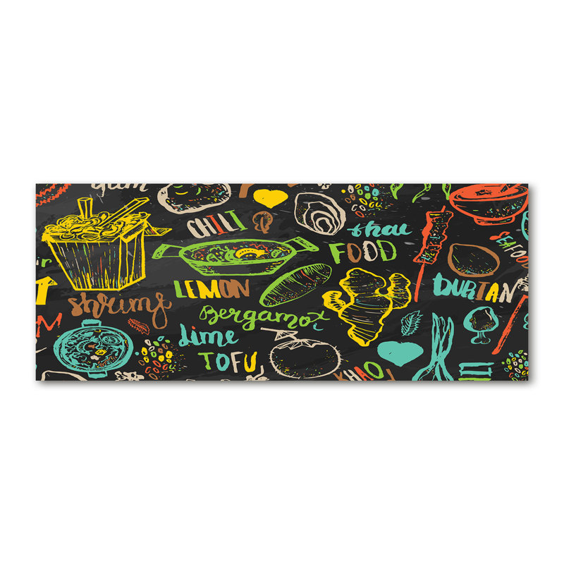 Thai Food - No Frame Print on Canvas