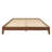 King Platform Bed - Brown-1148049934